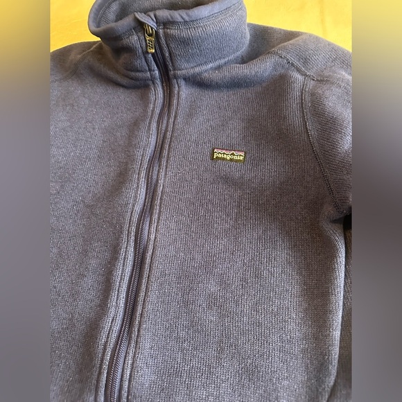 Patagonia Blue Utility Jacket with Stand-Up Collar - Picture 3 of 9